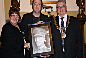 Dean with the Mayor & Mayoress of Wirral
