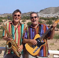 Stewart Blandamer (left of picture)